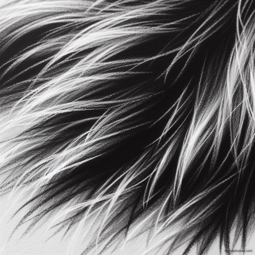 24 Dog Fur Texture Drawings