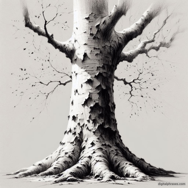 48 Tree Texture Drawings