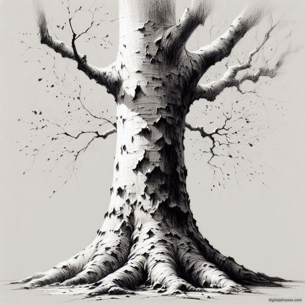 48 Tree Texture Drawings 48 Tree Texture Drawings