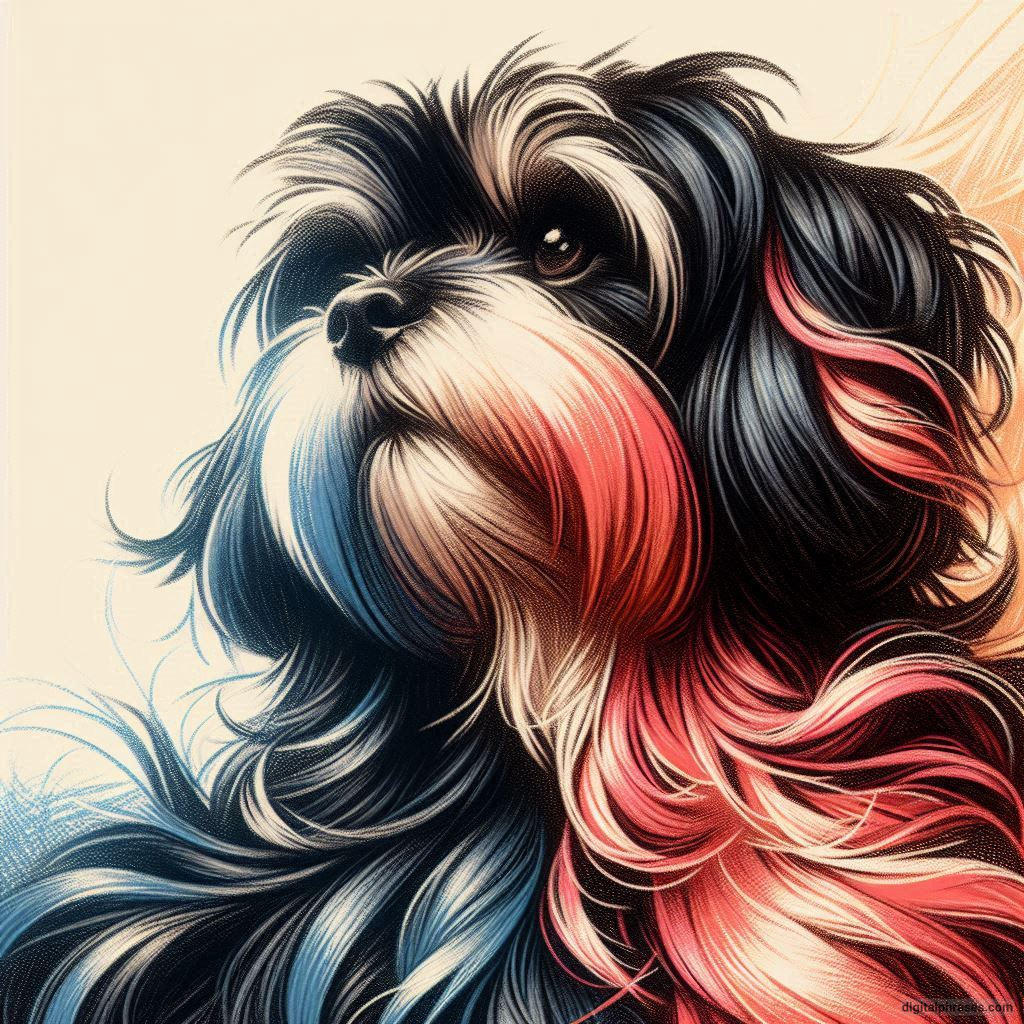 24 Dog Fur Texture Drawings