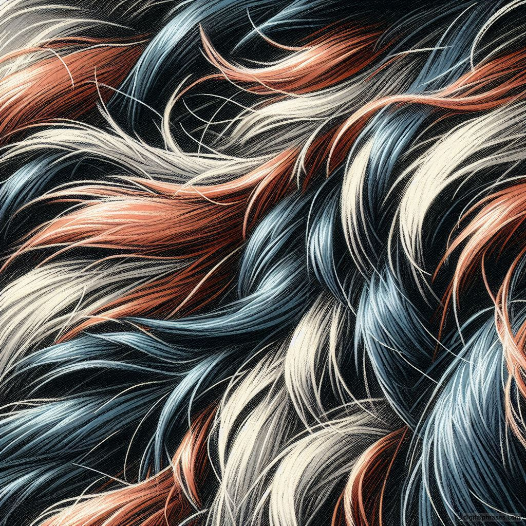 24 Dog Fur Texture Drawings