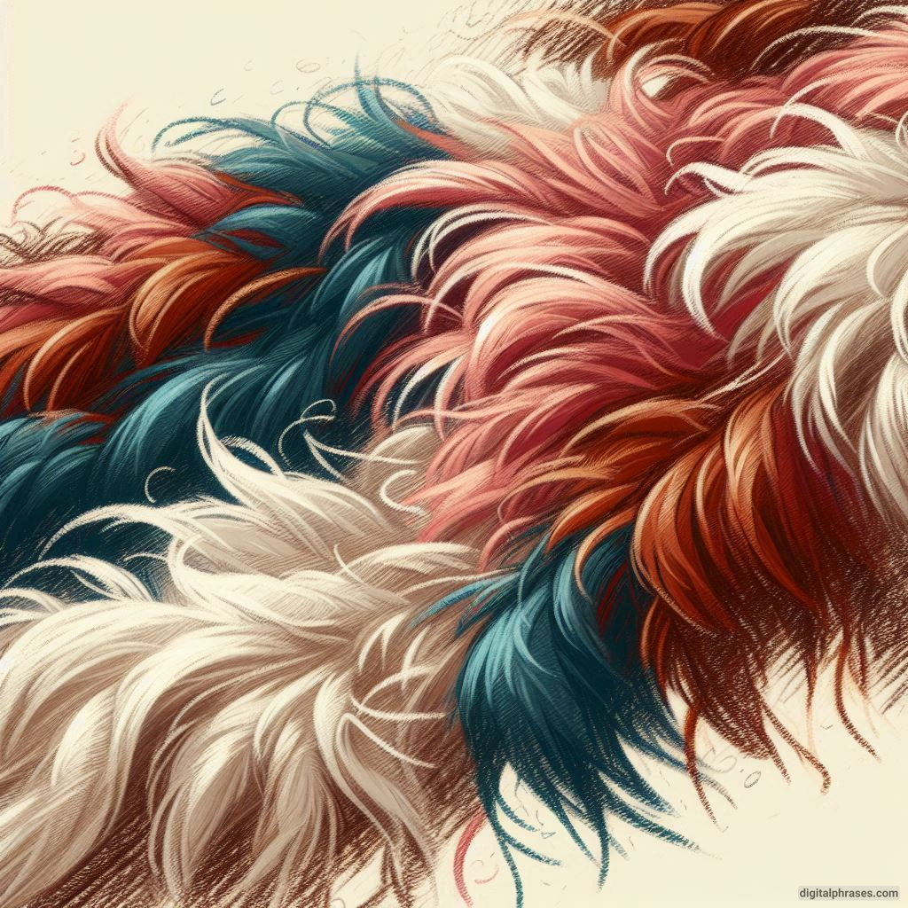 24 Dog Fur Texture Drawings