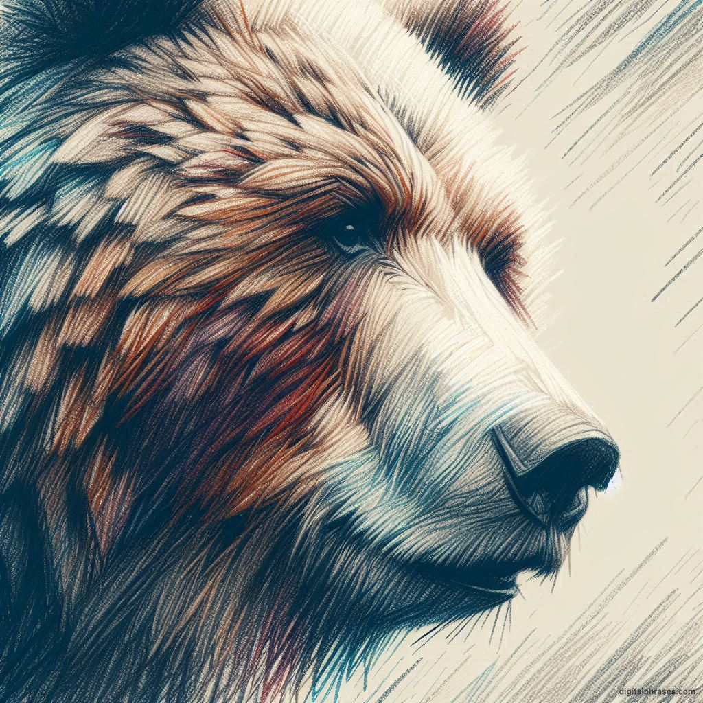 21 Bear Fur Texture Drawings