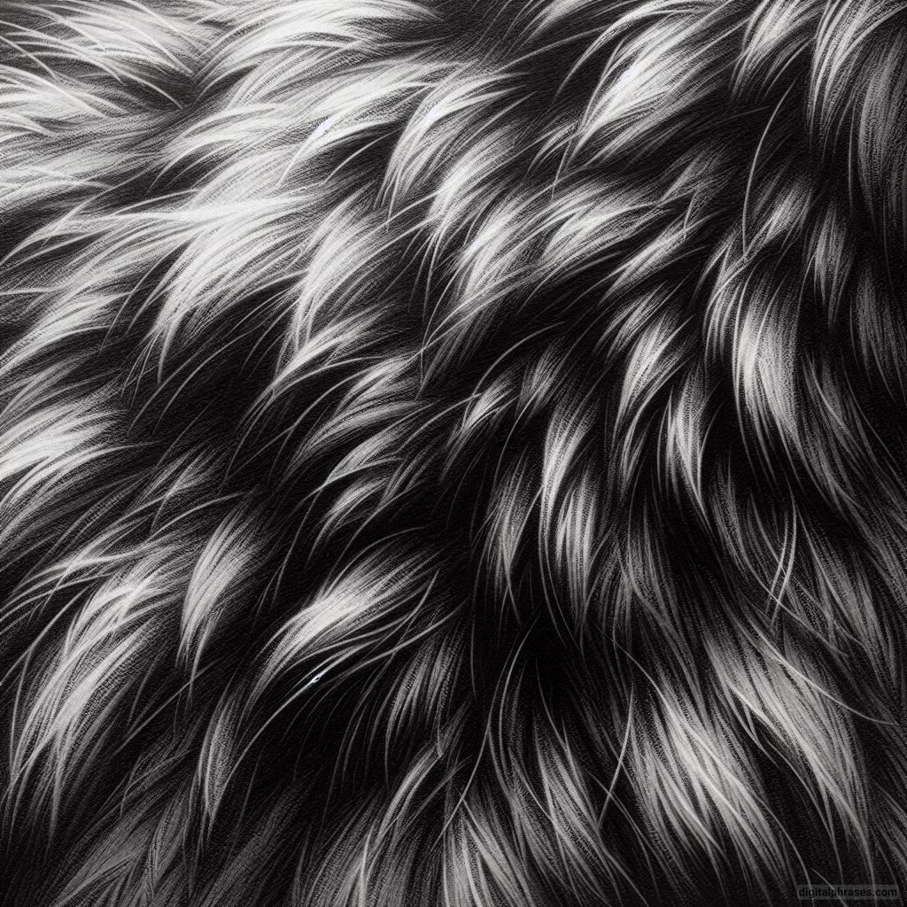 21 Bear Fur Texture Drawings