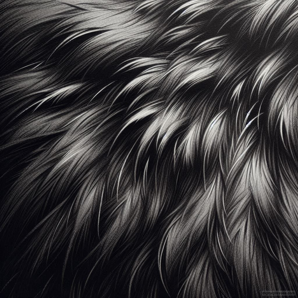 21 Bear Fur Texture Drawings