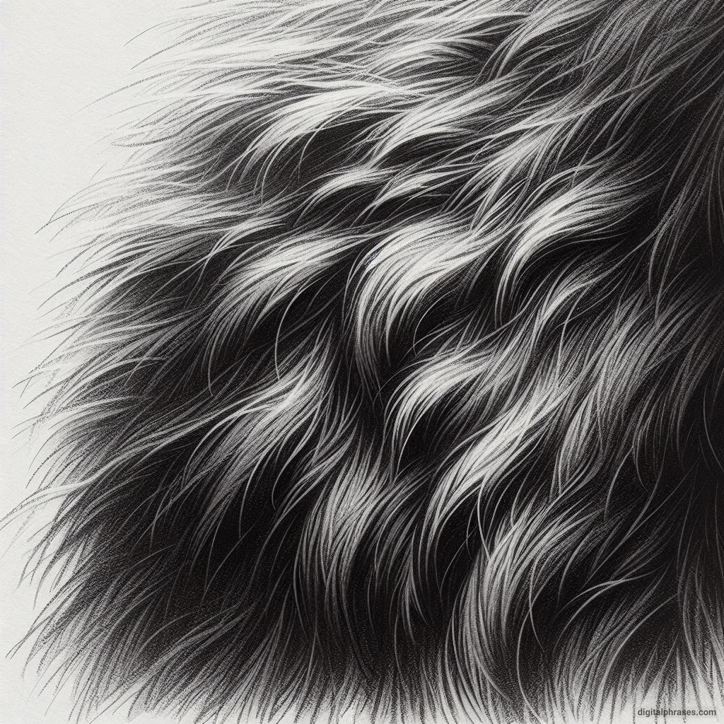 21 Bear Fur Texture Drawings