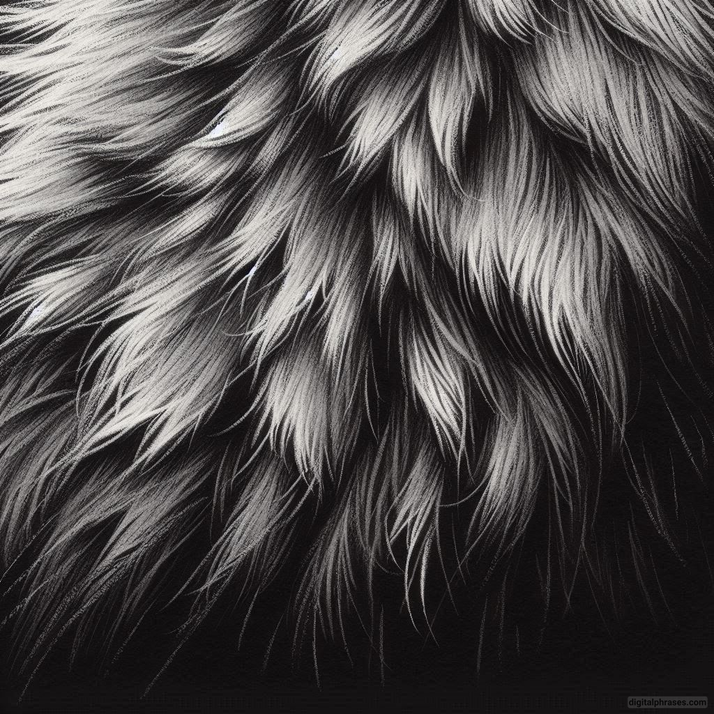 21 Bear Fur Texture Drawings