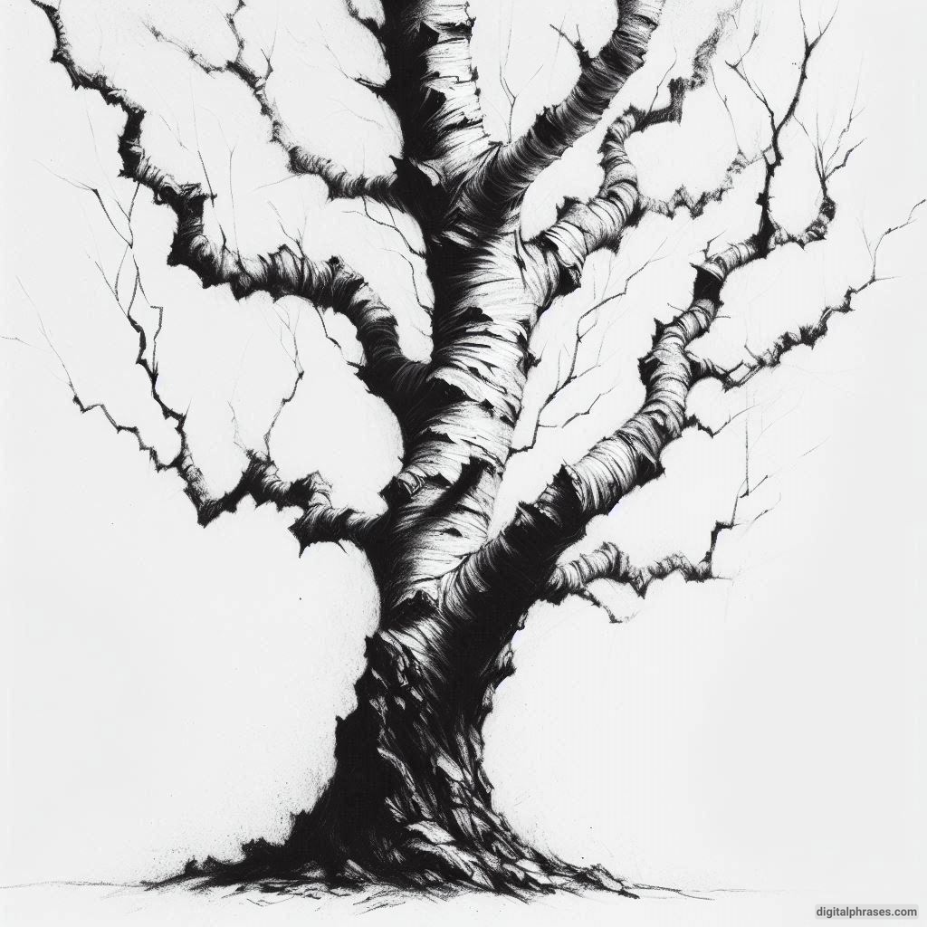 48 Tree Texture Drawings 48 Tree Texture Drawings