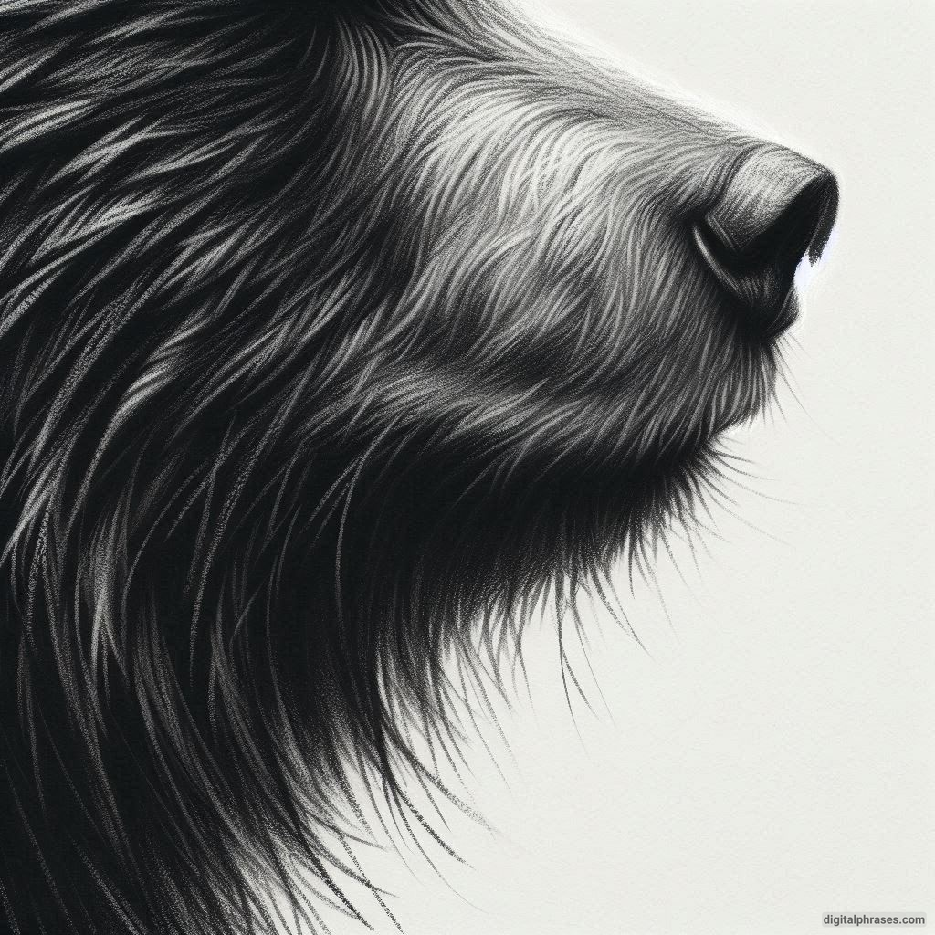 21 Bear Fur Texture Drawings