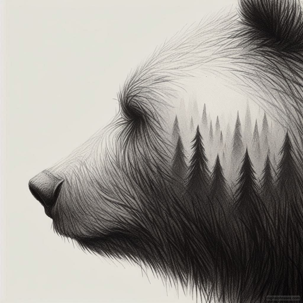 21 Bear Fur Texture Drawings