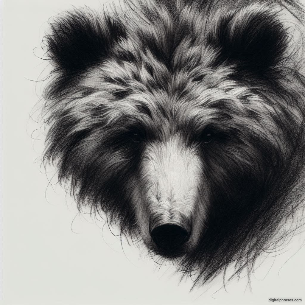 21 Bear Fur Texture Drawings