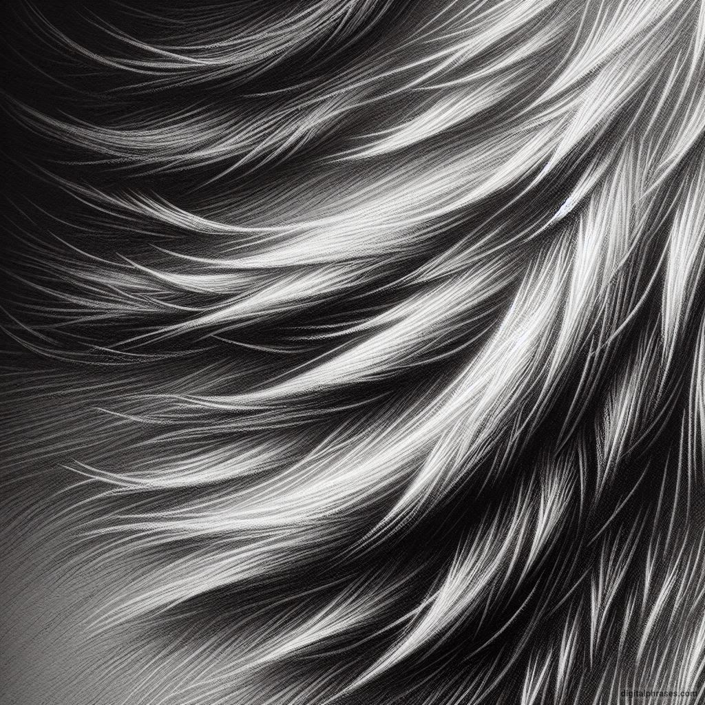 25 Wolf Fur Texture Drawings