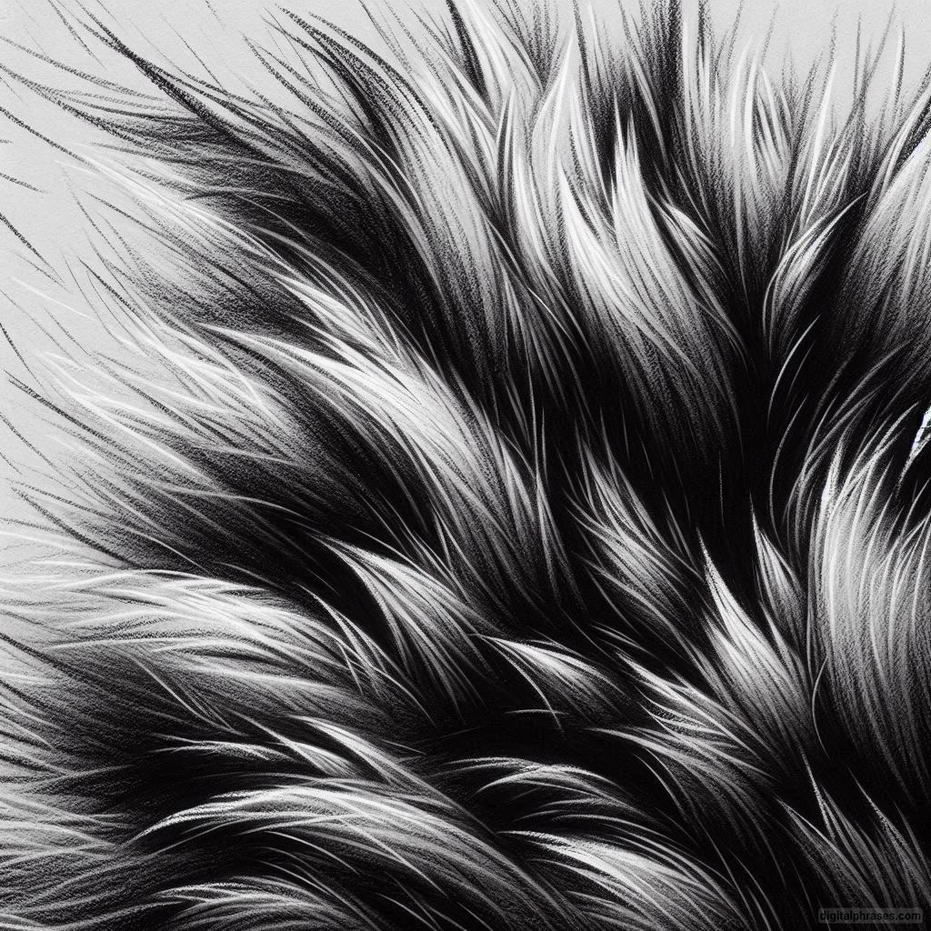 25 Wolf Fur Texture Drawings