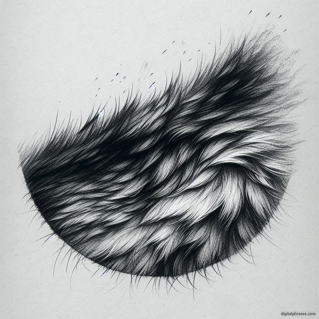 25 Wolf Fur Texture Drawings