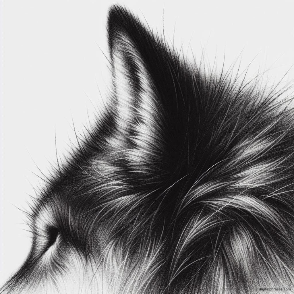 25 Wolf Fur Texture Drawings