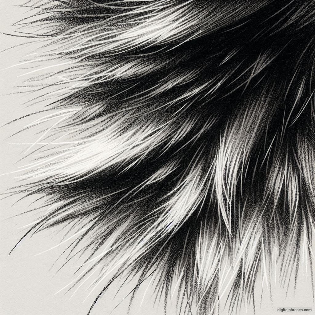 25 Wolf Fur Texture Drawings