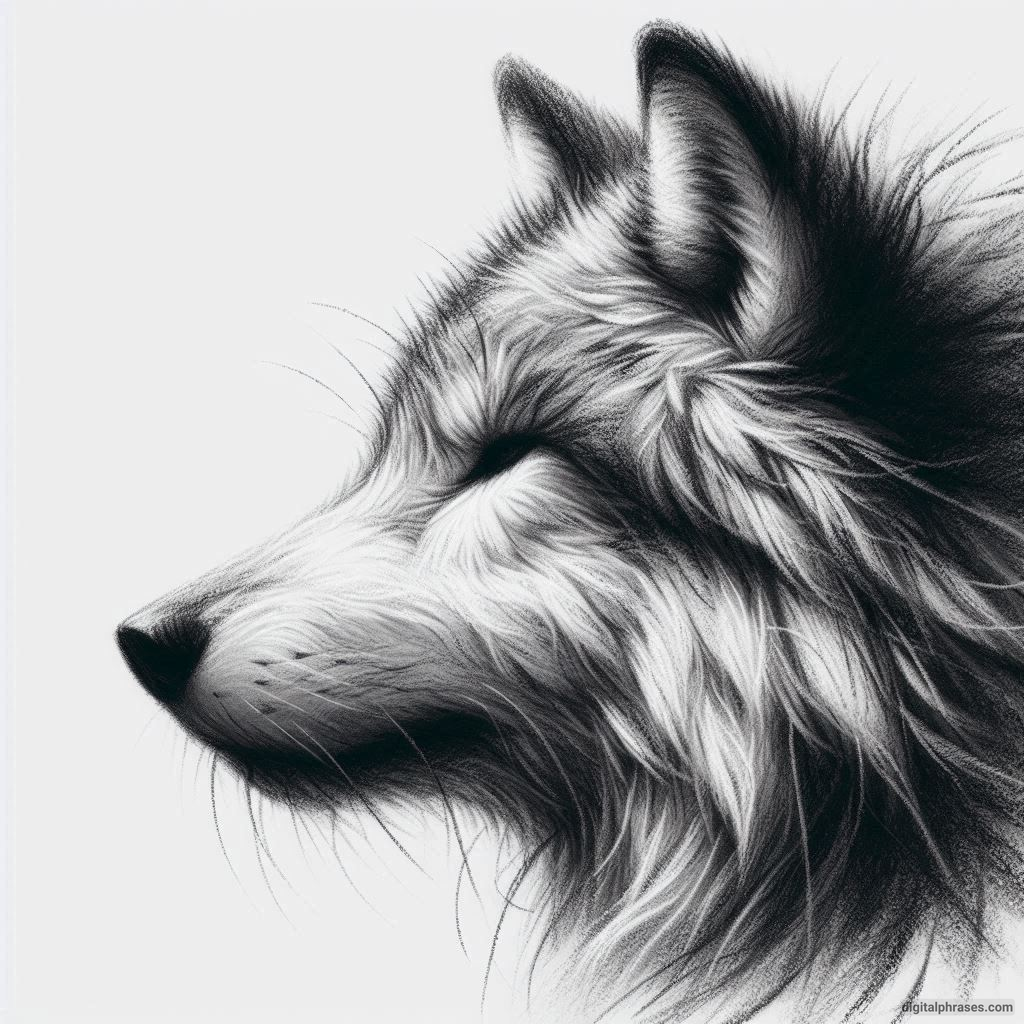 25 Wolf Fur Texture Drawings