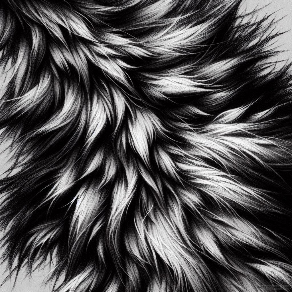 25 Wolf Fur Texture Drawings