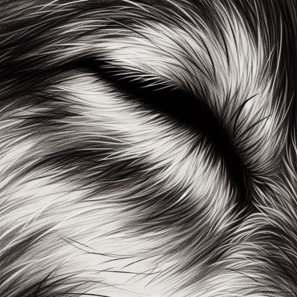 25 Wolf Fur Texture Drawings