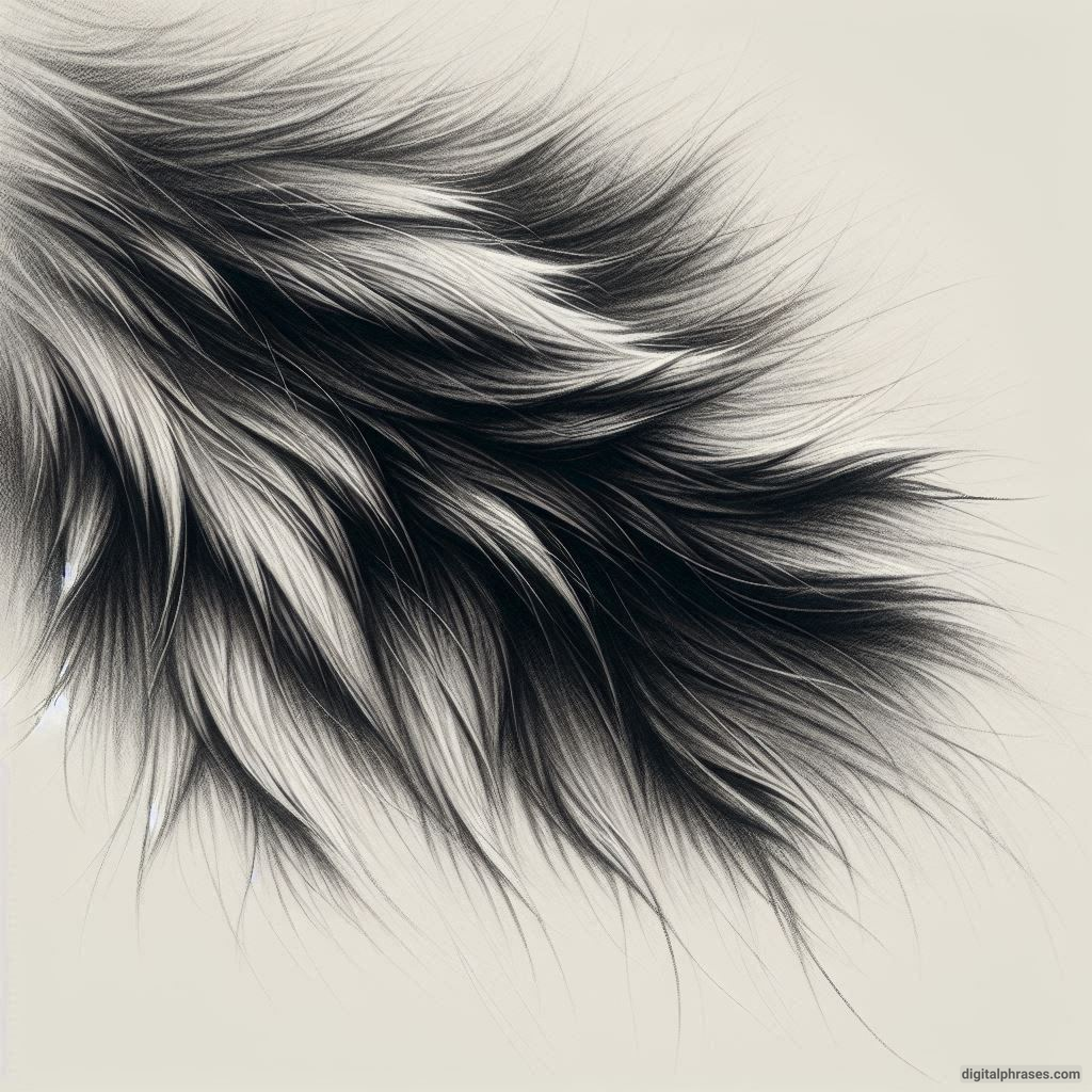 25 Wolf Fur Texture Drawings