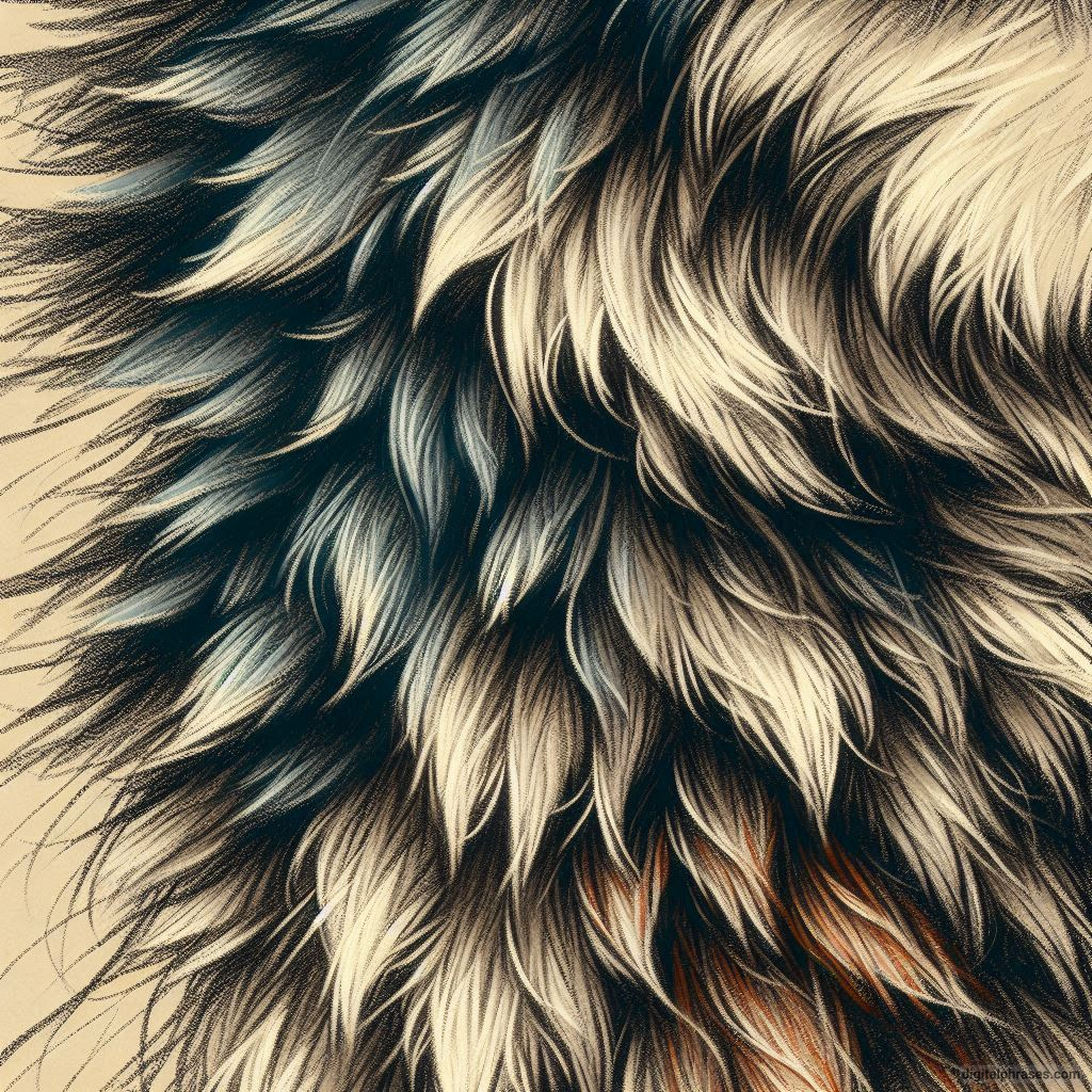 25 Wolf Fur Texture Drawings