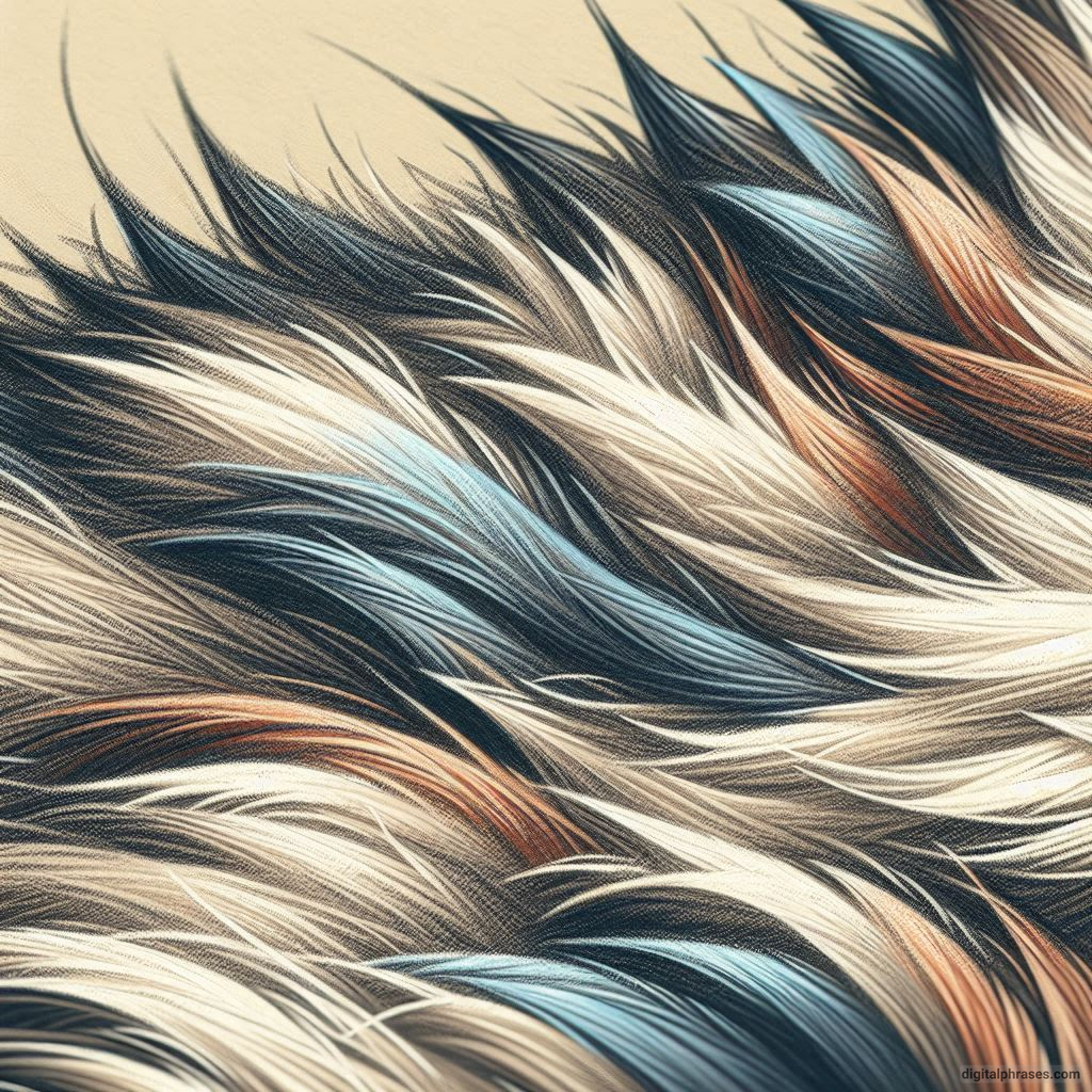 25 Wolf Fur Texture Drawings