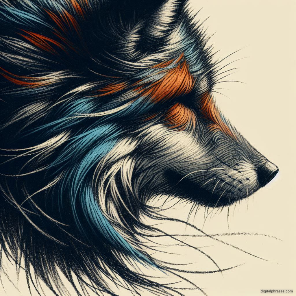 25 Wolf Fur Texture Drawings