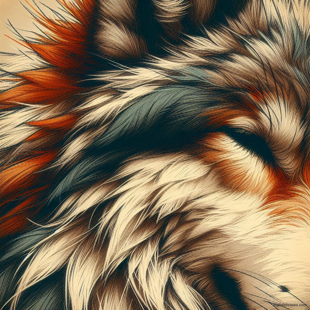 25 Wolf Fur Texture Drawings