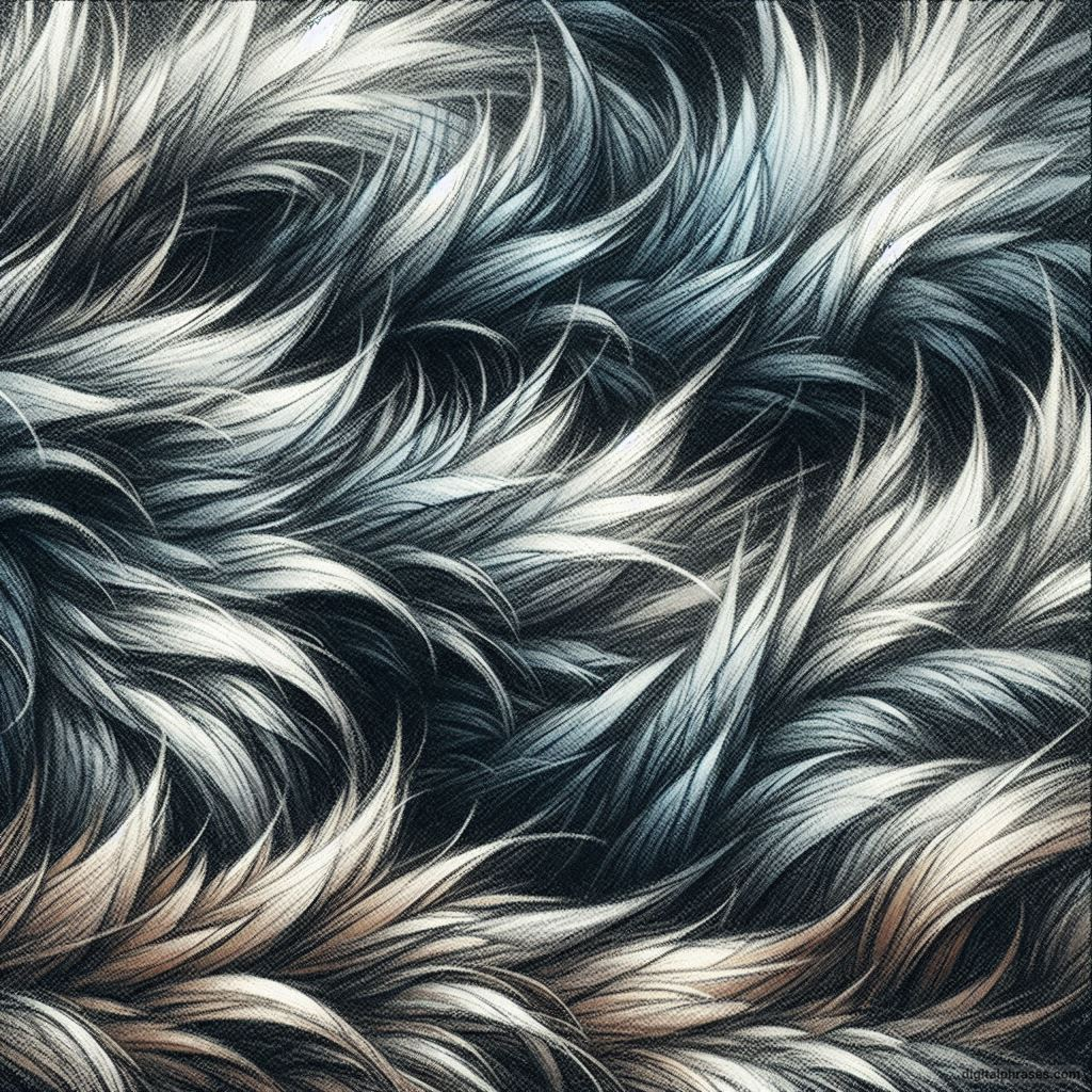 25 Wolf Fur Texture Drawings