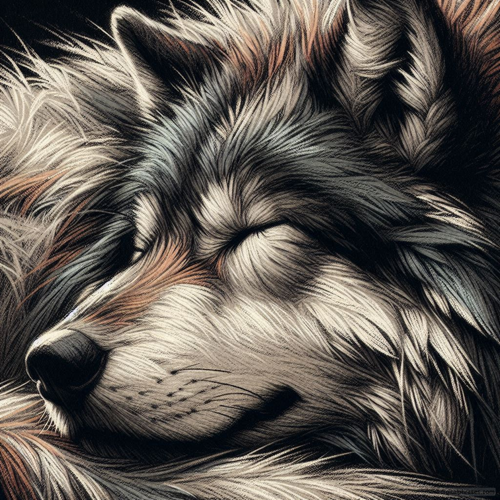 25 Wolf Fur Texture Drawings