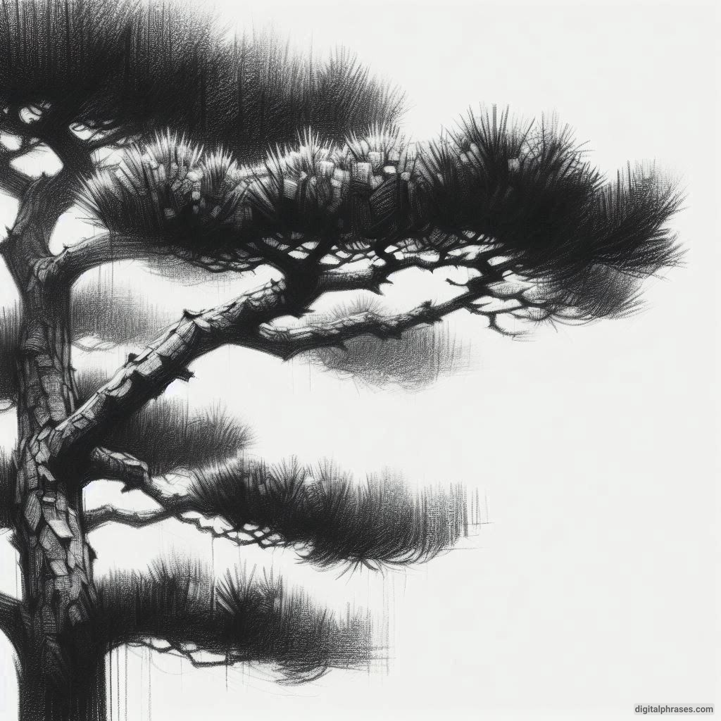 48 Tree Texture Drawings