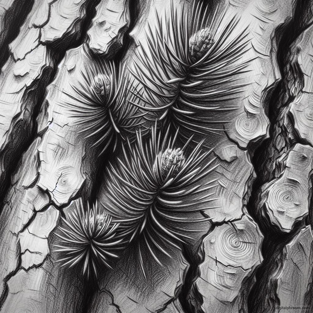 48 Tree Texture Drawings