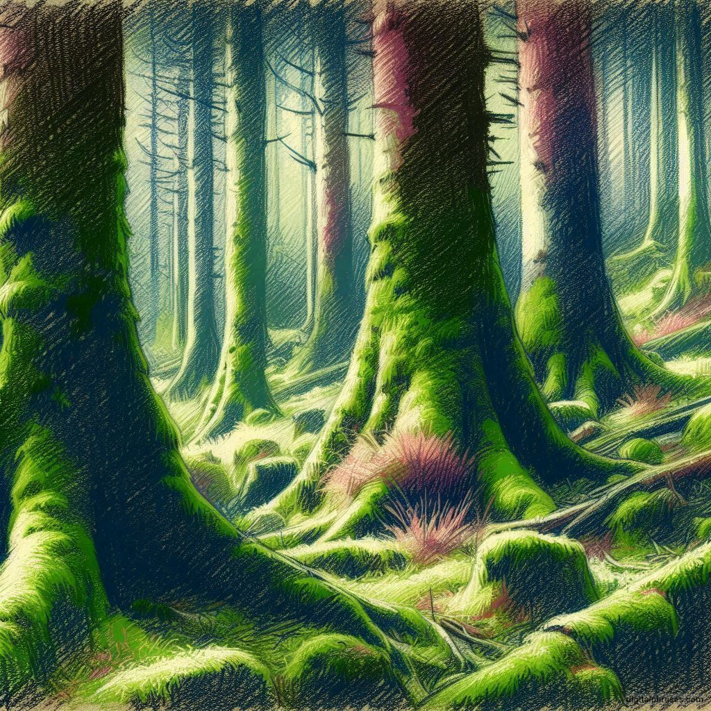 48 Tree Texture Drawings 48 Tree Texture Drawings