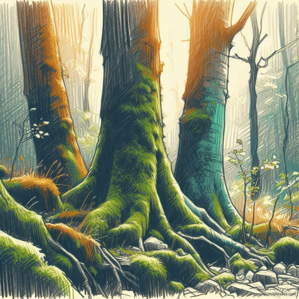 48 Tree Texture Drawings 48 Tree Texture Drawings
