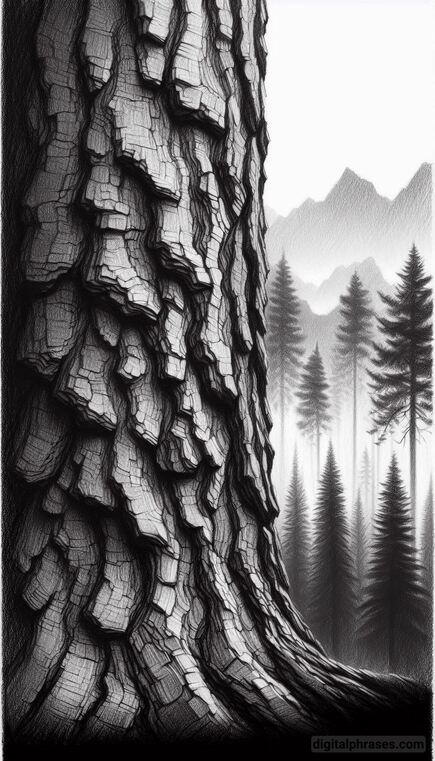 48 Tree Texture Drawings