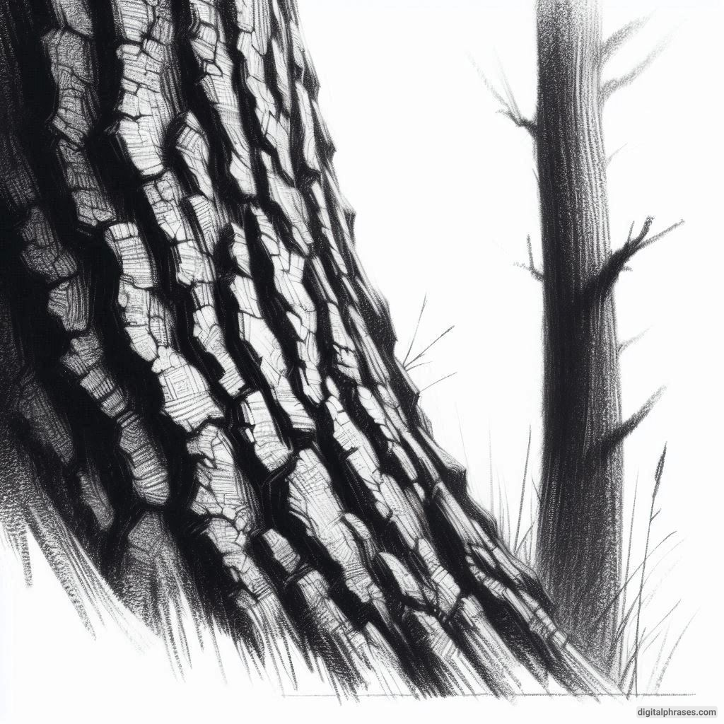 48 Tree Texture Drawings