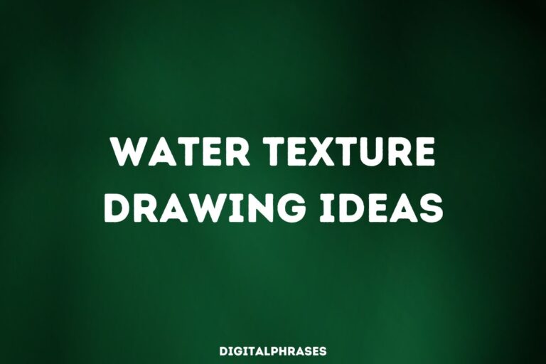 39 Water Texture Drawing Ideas (Includes Water Droplets, Pool Water and Ocean Water Textures)