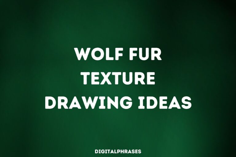 25 Wolf Fur Texture Drawings