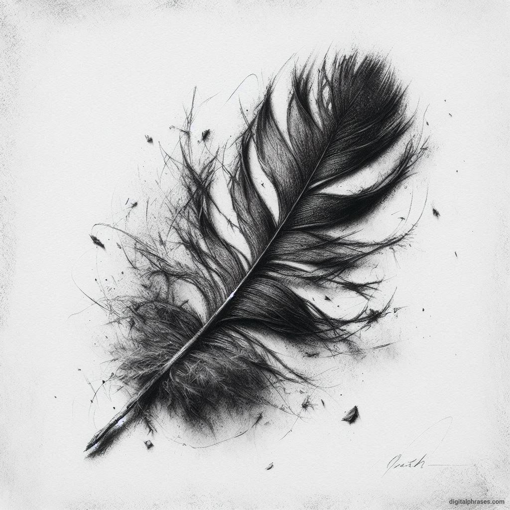 48 Feather Texture Drawing Ideas 48 Feather Texture Drawing Ideas