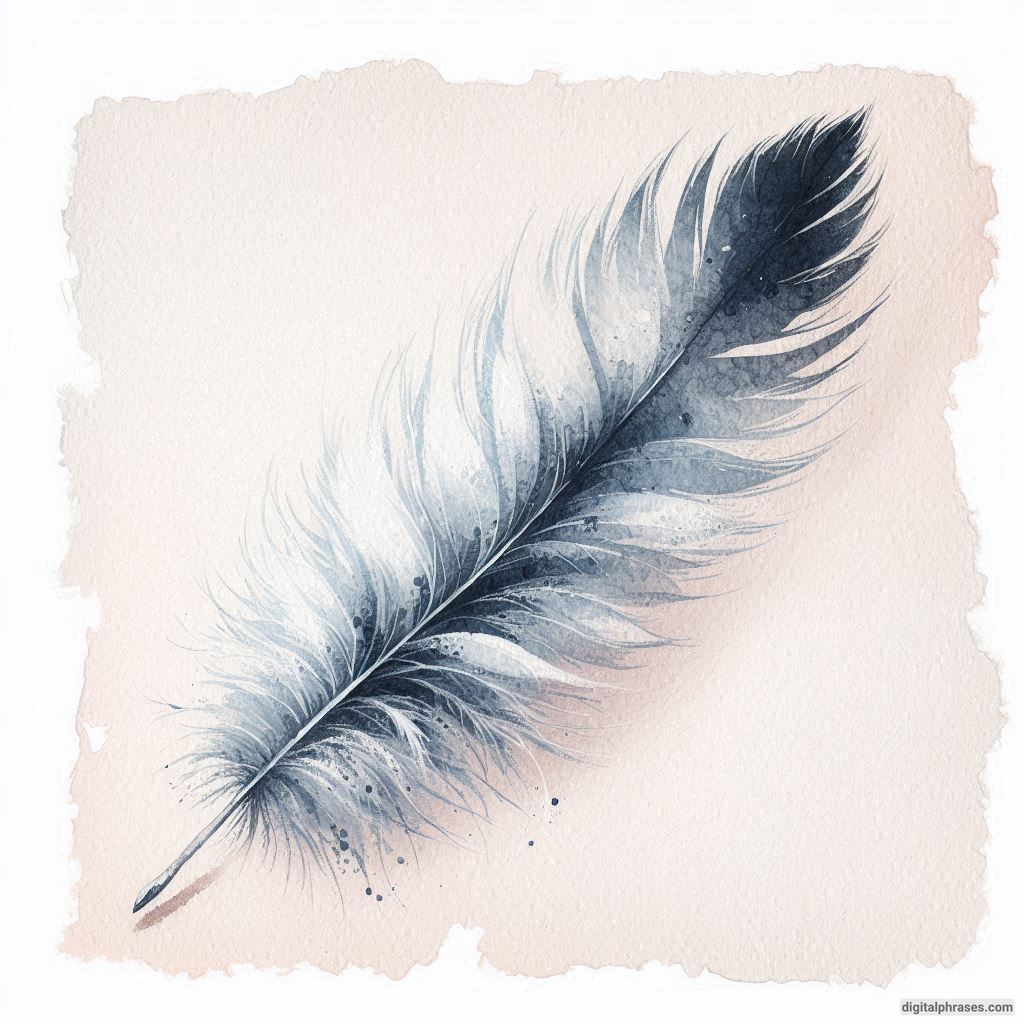 48 Feather Texture Drawing Ideas