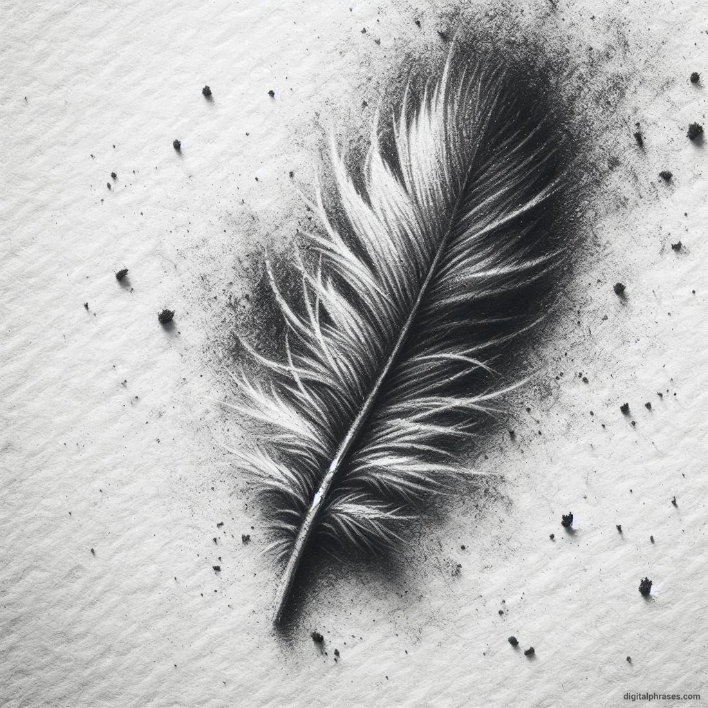 48 Feather Texture Drawing Ideas