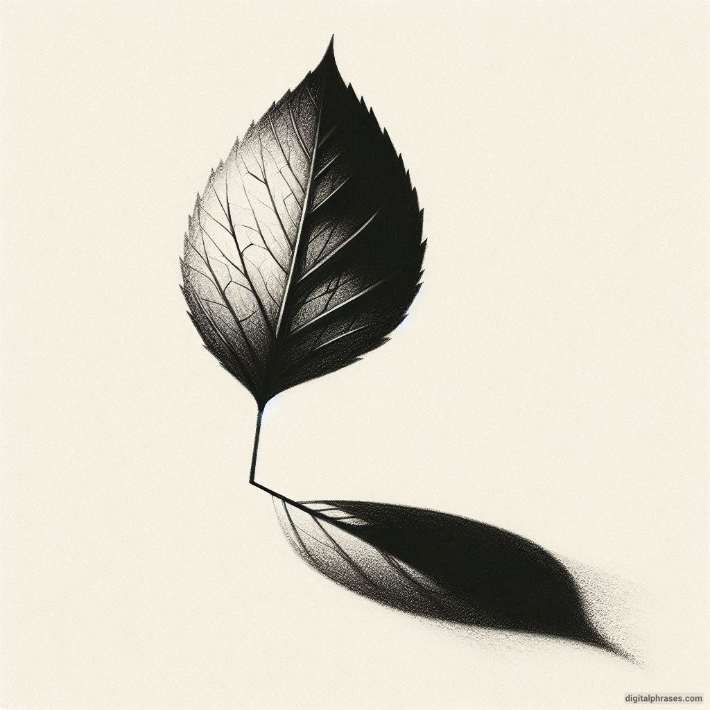 60 Leaf Texture Drawing Ideas