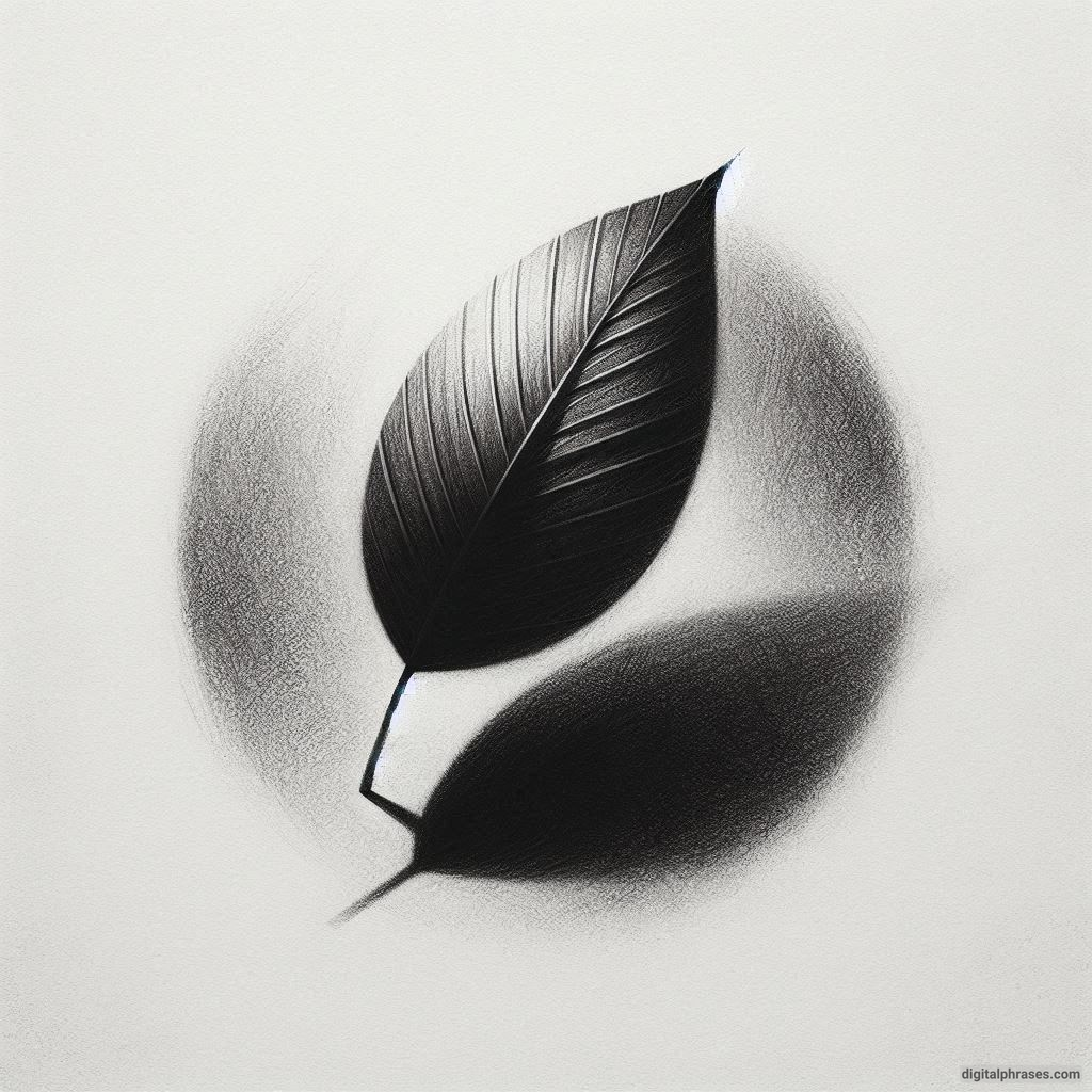 60 Leaf Texture Drawing Ideas