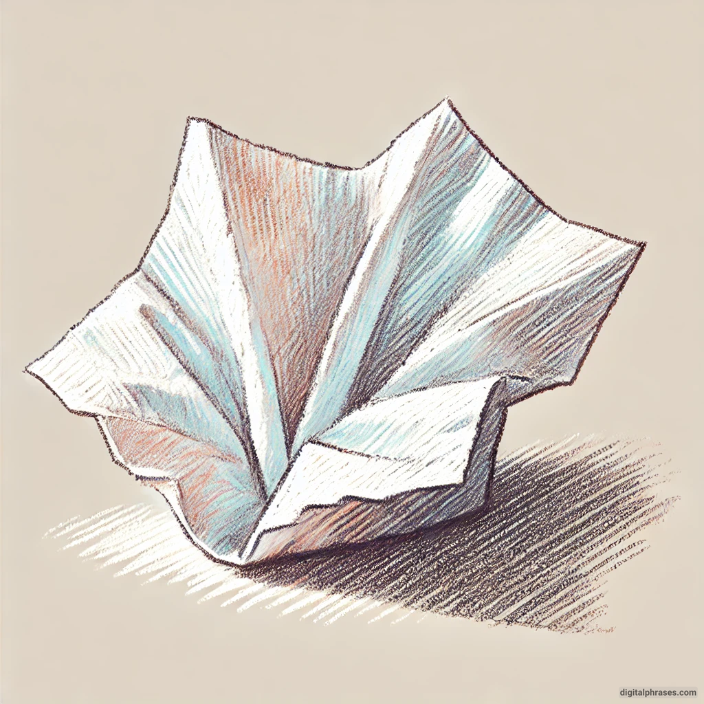 40 Paper Texture Drawing Ideas (Includes Crumpled Paper, Old Paper, Tissue Paper and Drawing Paper)