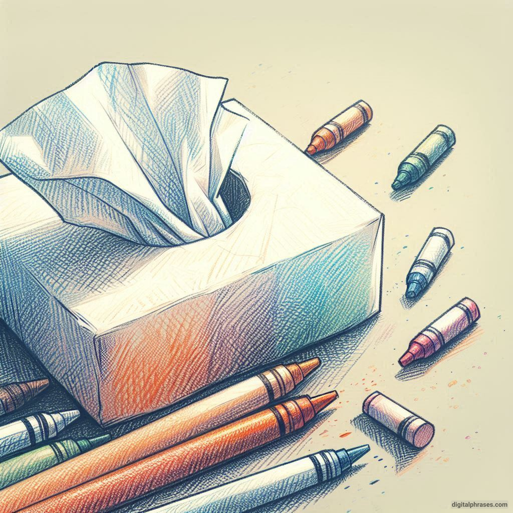 40 Paper Texture Drawing Ideas (Includes Crumpled Paper, Old Paper, Tissue Paper and Drawing Paper)