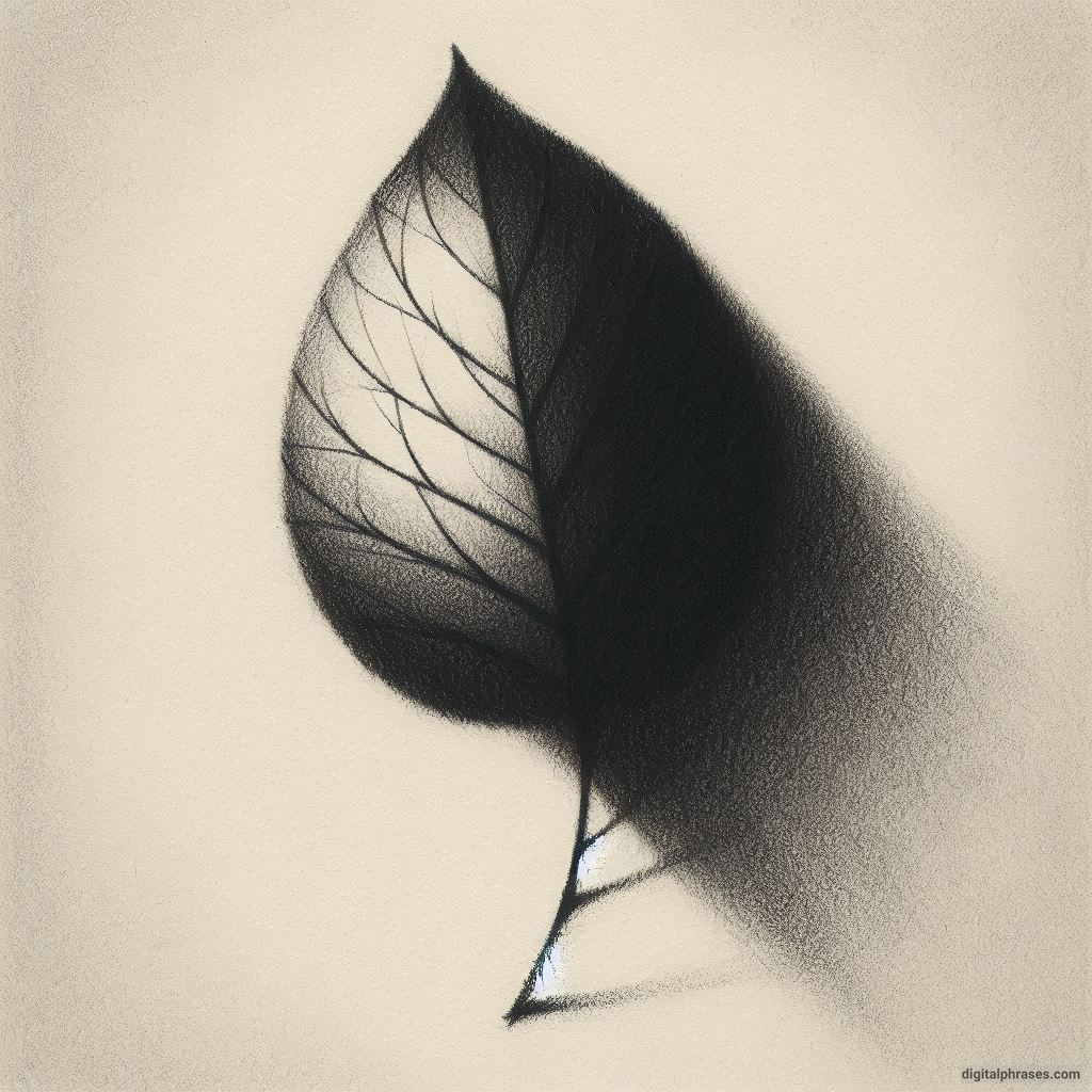 60 Leaf Texture Drawing Ideas