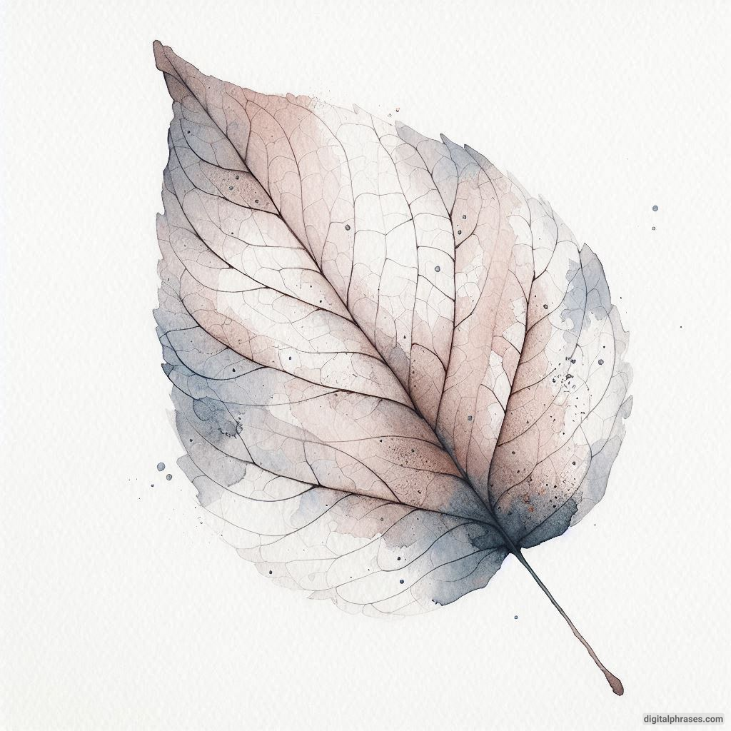 60 Leaf Texture Drawing Ideas