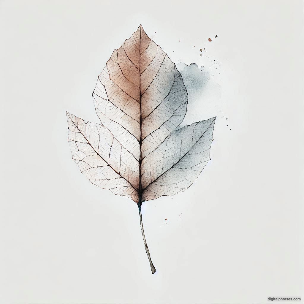 60 Leaf Texture Drawing Ideas