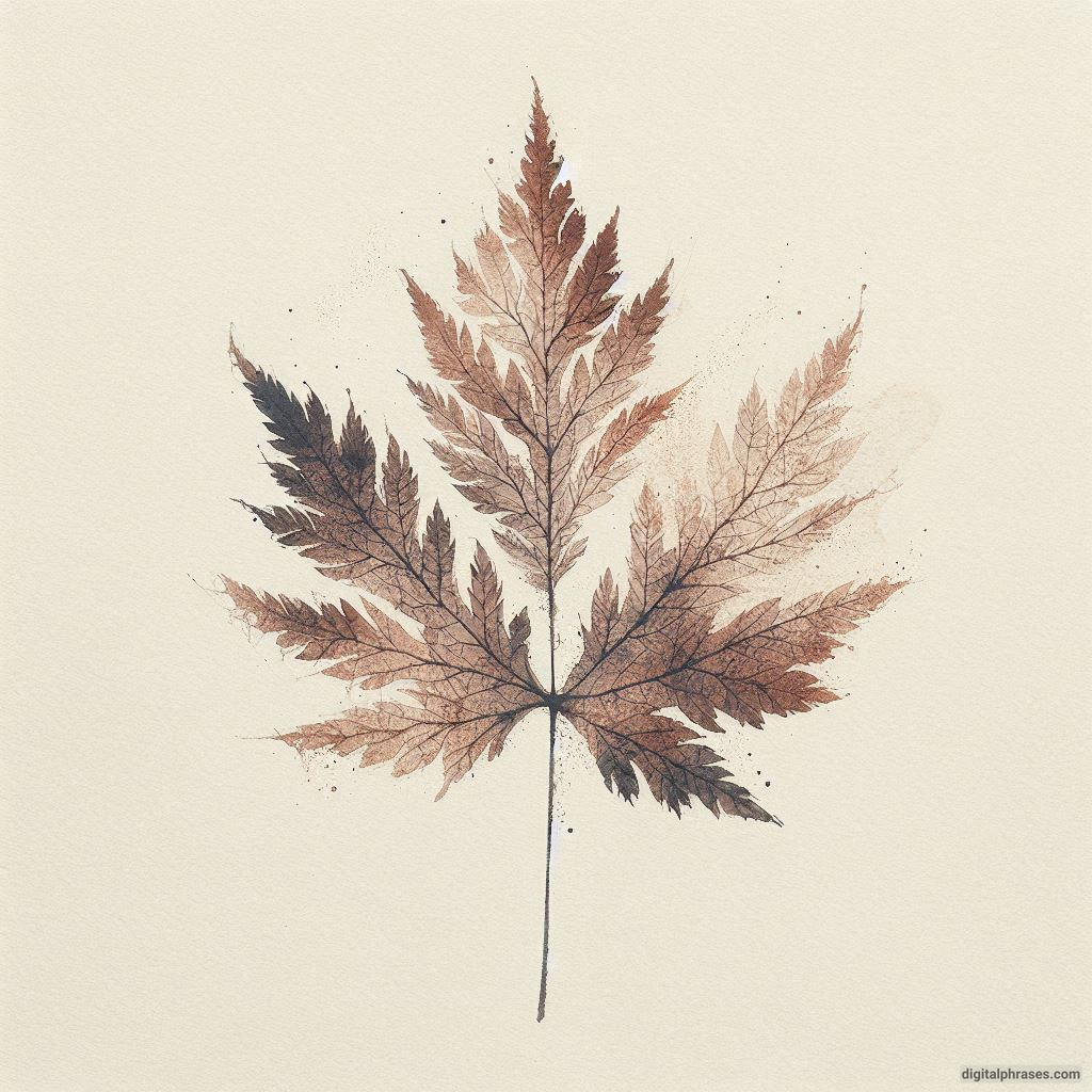 60 Leaf Texture Drawing Ideas