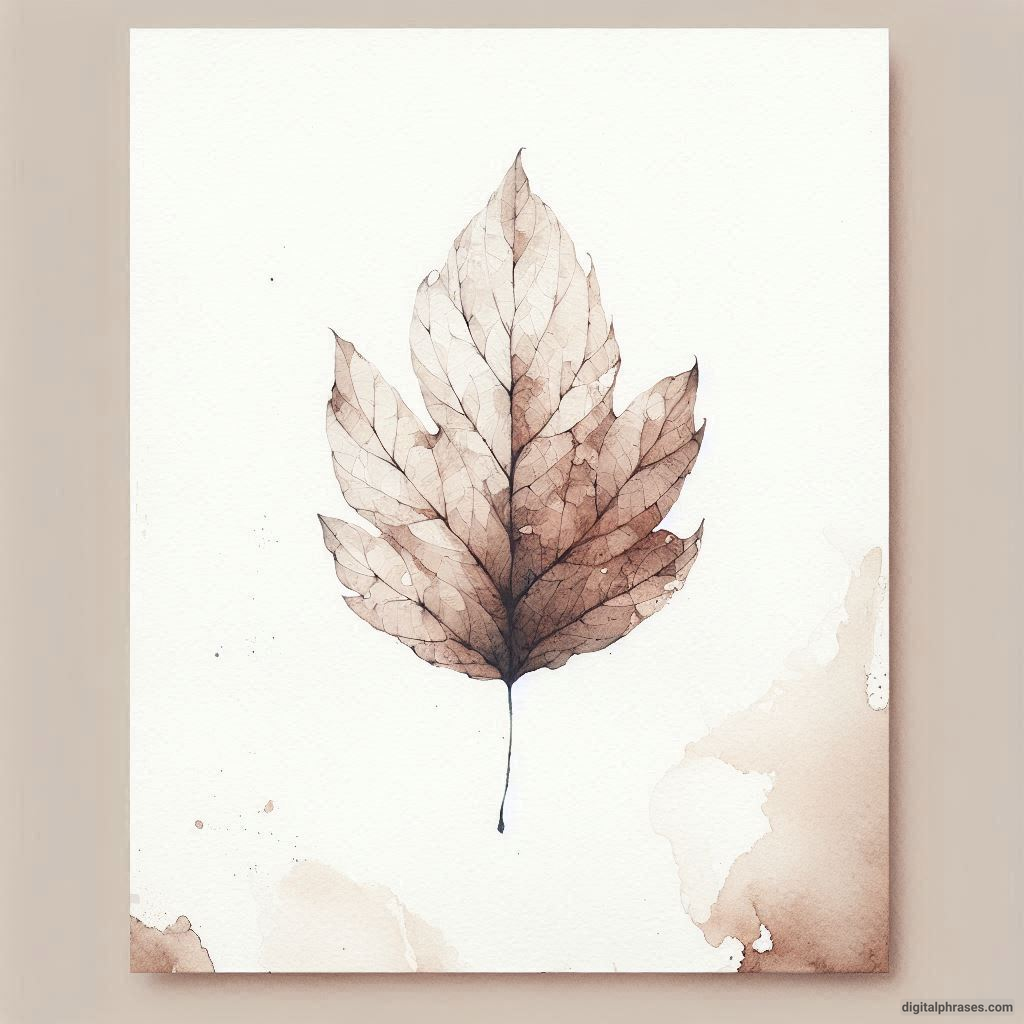 60 Leaf Texture Drawing Ideas